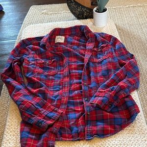 Hollister Vibrant Plaid women’s Button-Down Shirt